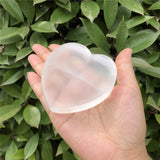 1 Pc Natural Selenite Bowl Gemstone Home Decoration Crystal Reiki Healing