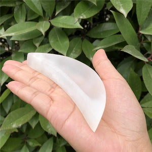 1 Pc Natural Selenite Bowl Gemstone Home Decoration Crystal Reiki Healing