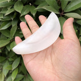 1 Pc Natural Selenite Bowl Gemstone Home Decoration Crystal Reiki Healing