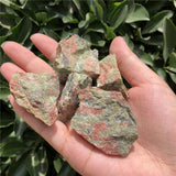 Natural Unakite Rough Stone Raw Mineral Specimen Crystal Reiki Healing