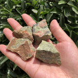 Natural Unakite Rough Stone Raw Mineral Specimen Crystal Reiki Healing