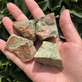 Natural Unakite Rough Stone Raw Mineral Specimen Crystal Reiki Healing