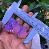 1 Pc Natural Stone Goldfish Carved Animal Crystal Craft Decoration Ornament