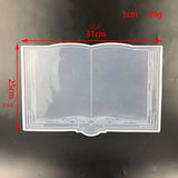 Silicone Mold for Opening Book Decoration Resin Epoxy DIY Craft Jewelry Making