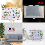 Silicone Mold for Opening Book Decoration Resin Epoxy DIY Craft Jewelry Making
