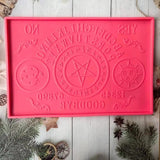 Ouija Board Planchette Divination Large Tray Resin Silicone Molds