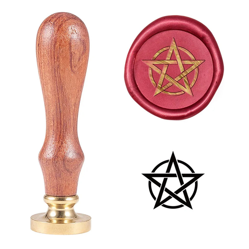 1 Pc Wax Seal Stamp Vintage Retro Sealing Stamp