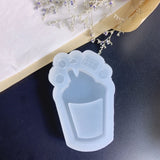 1 Pc Quicksand Silicone Molds for Resin Jewelry Making Shaker Molds