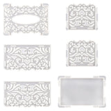 Rectangle Hollow Pattern Tissue Box Jewelry Storage Silicone Mold DIY Crafts