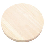 Wooden Round Ring Holder Jewelry Organizer Showcase