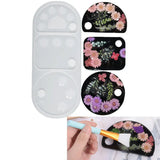 Silicone Resin Casting Mold Nail Art Palette