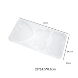 Silicone Resin Casting Mold Nail Art Palette