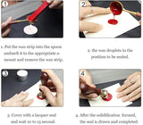 Spider Web Wax Seal Stamp Halloween Party Invitation Sealing Stamp 25mm