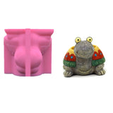 Tortoise Succulent Planter Silicone Mold Turtle Plant Pot Resin Mold