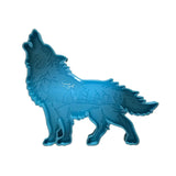 Wolf Totem Epoxy Mould for Gothic Wall Decor