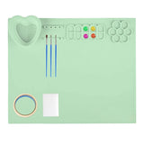 20 X 16 Inch Silicone Craft Mat for Resin Casting - Green
