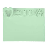 20x16 Inch Silicone Art Mat for Resin Casting with Cup - Green