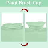 20x16 Inch Silicone Craft Mat for Resin Casting with Draw Cup - Green