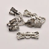 1 Pcs Silver Plated Metal Breasted Clasps for Jewelry Making