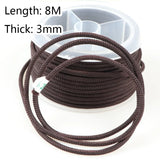 3mm Cord String Strap Necklace Rope DIY Jewelry Making 8M Cords