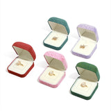 6.6x6.6x4cm Arch Iron Jewelry Box in Red/Purple/Green/Blue/Pink