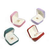 6.6x6.6x4cm Arch Iron Jewelry Box in Red/Purple/Green/Blue/Pink