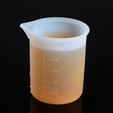 Clear Silicone Measuring Cup 750/350ML for DIY Jewelry Making