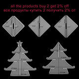 Christmas Tree Epoxy Resin Mold - Big Storage Box Silicone Mold