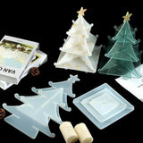 Christmas Tree Epoxy Resin Mold - Big Storage Box Silicone Mold