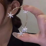 Butterfly Star Ear Clips Zircon Ear Cuff Women Jewelry