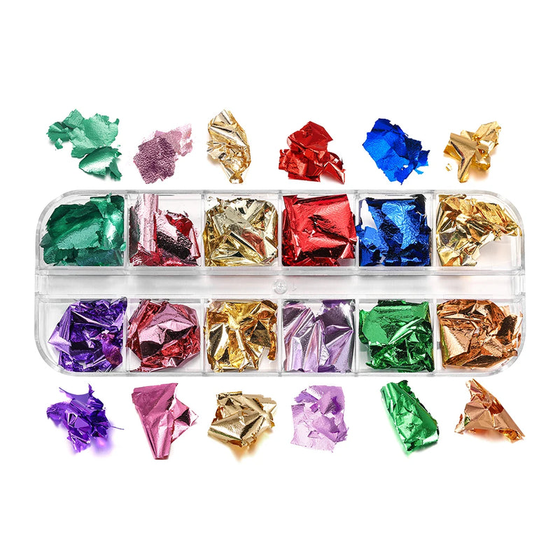 Foil Gilding Broken Sugar Paper UV Epoxy Resin Mold