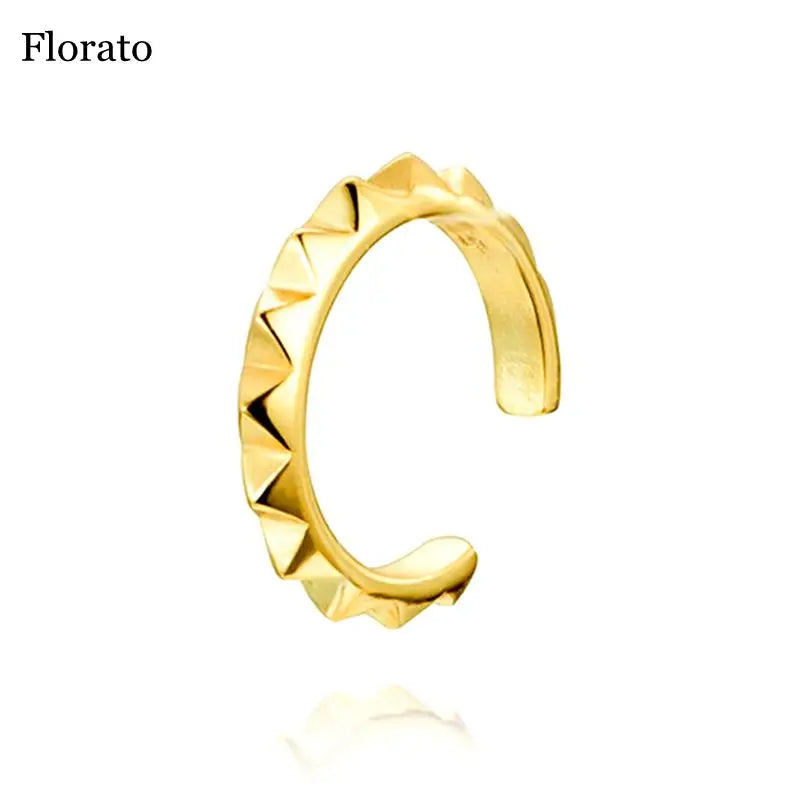 Gold-plated CZ Ear Clips No Piercing Cartilage Earrings Women Jewelry