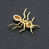 High CZ Stone Ant Insect Pendant for DIY Jewelry