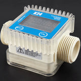 K24 Lcd Turbine Digital Fuel Flow Meter for Chemicals Water