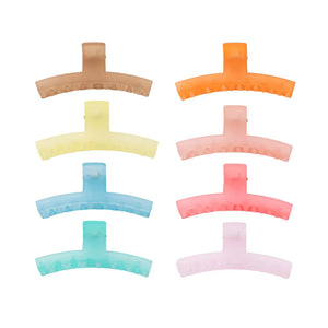 Acrylic Frosted Hair Clips Large Geometry Headwear for Girl Hair Accessories