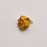 1 Pcs/Lot 19mm*13mm Yellow Rose Real Flower Shape Accessories