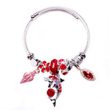 European Style Crystal Pendant Dolphin Bracelet