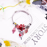 European Style Crystal Pendant Dolphin Bracelet