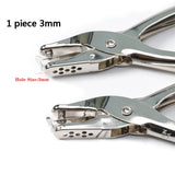 Metal Single Hole Puncher for Scrapbooking 3/6mm Hole Size