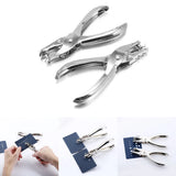 Metal Hand Paper Punch Craft Single Hole Puncher 3/6mm