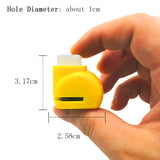 Metal Single Hole Puncher for Scrapbooking 3/6mm Hole Size