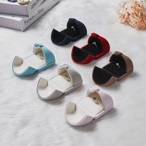 Velvet Engagement Ring Box Wedding Gift Boxes