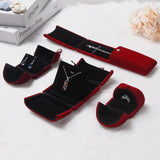 Velvet Engagement Ring Box Wedding Gift Boxes