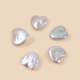 Natural Baroque Freshwater Pearl Heart Bead Necklace