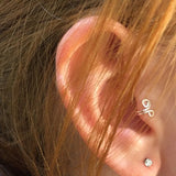 Totem Tragus Clip On Earring Boho Non Piercing Cartilage Earring
