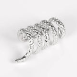 S925 Sterling Silver Snake Ear Clip No Piercing Earrings