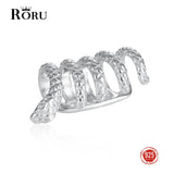 S925 Sterling Silver Snake Ear Clip No Piercing Earrings