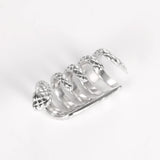 S925 Sterling Silver Snake Ear Clip No Piercing Earrings
