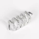 S925 Sterling Silver Snake Ear Clip No Piercing Earrings
