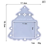 Snowflake Photo Frame Resin Silicone Mold DIY Craft Desktop Decor Tools